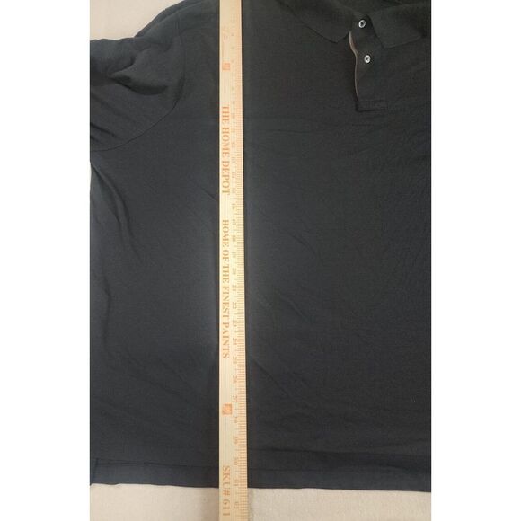 Polo Ralph Lauren Pima Soft Touch Polo Men 6XB Big Black Short Sleeve‎ Fresh EUC - Picture 8 of 9